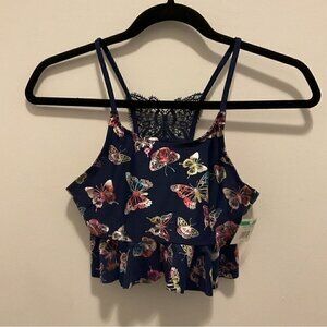 Butterfly Tankini Swim Top NWT